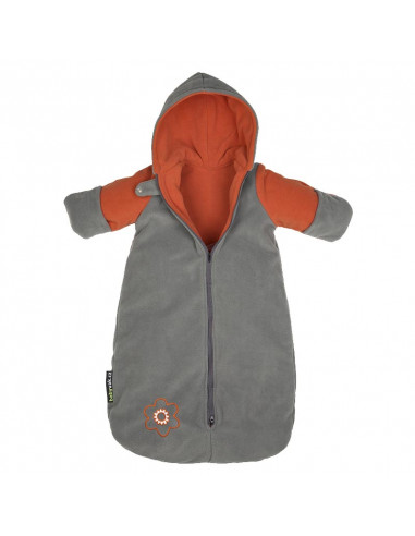 Flísový spací pytel s rukávy